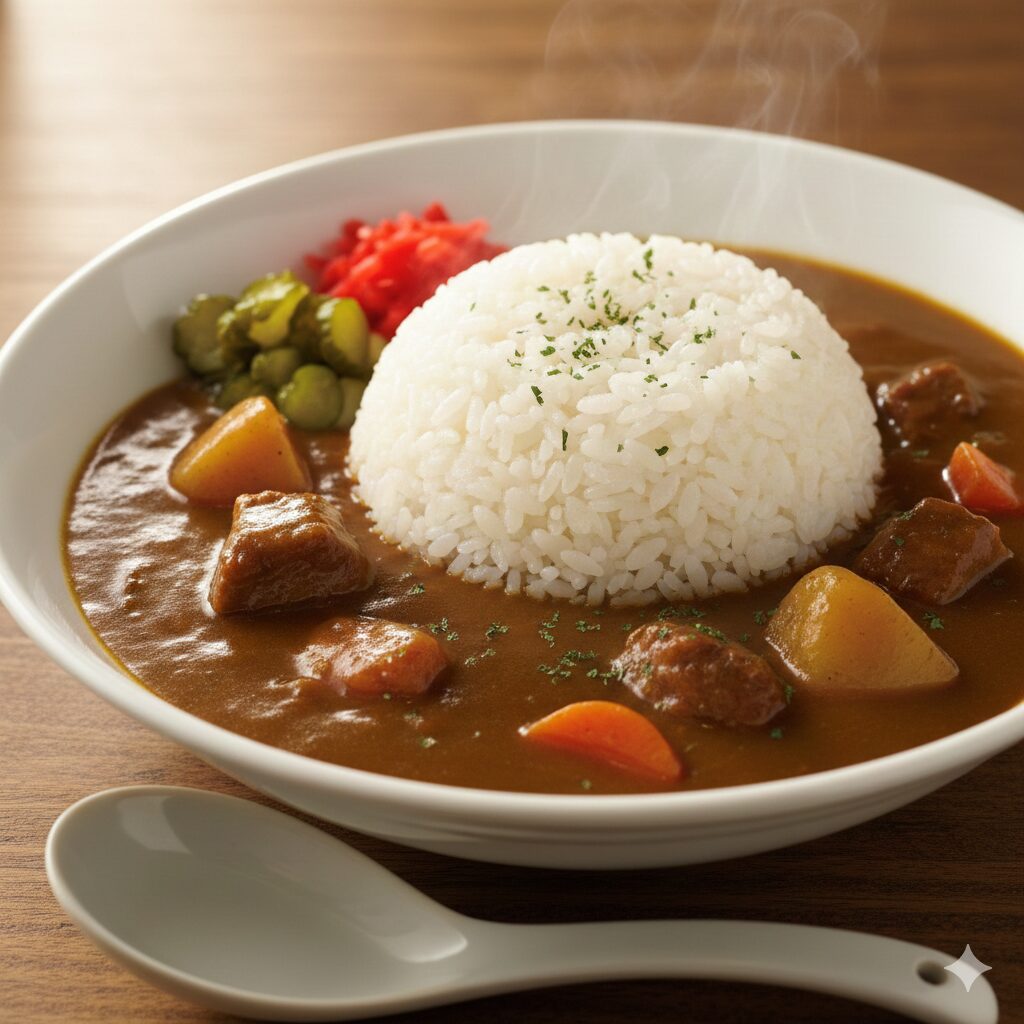 今日のカレーにちょっとした工夫を！